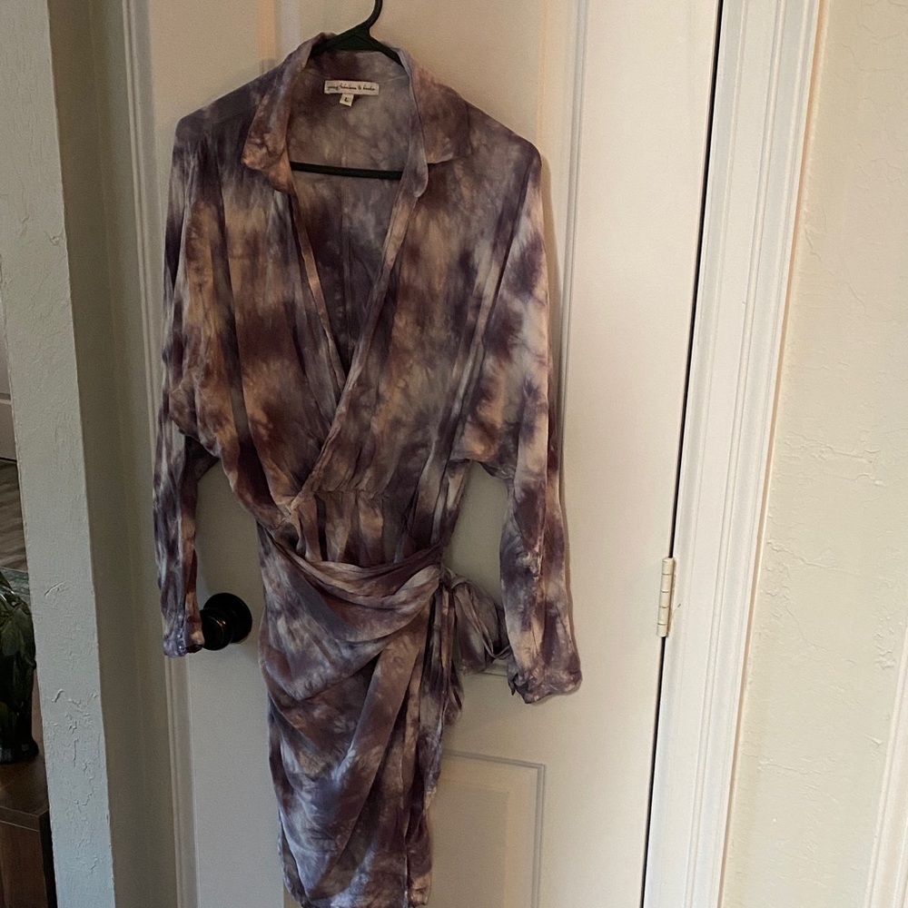 women’s wrap dress